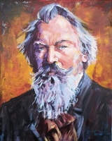 Brahms - Acryl auf Leinwand 60 x 80 cm