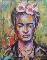 Frida 2 - Acryl auf Leinwand 60x 80 cm