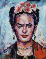 Frida 3 - Acryl auf Leinwand 60x 80 cm