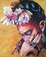 Frida - Acryl auf Leinwand 80 x 100 cm