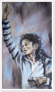 forever Michael Öl auf Leinwand auf Holz gesp. 122 x 74 cm forever Michael Öl auf Leinwand auf Holz gesp. 122 x 74 cm