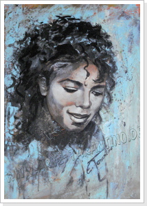 lovely Michael - Acryl auf Leinwand 40 x 50 cm
