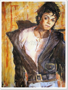Michael- the young man - Aquarell  auf Bütten 76 x 56 cm