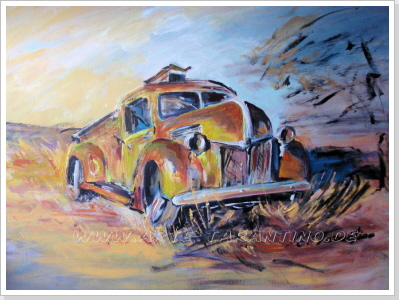 abgestellt - Acryl auf Leinwand 60 x 80 cm abgestellt - Acryl auf Leinwand 60 x 80 cm