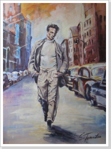 James Dean  - Acryl auf Leinwand 60 x80cm