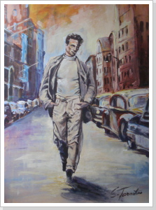 James Dean - Acryl auf Leinwand 60 x80cm James Dean - Acryl auf Leinwand 60 x80cm