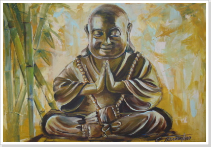 Namaste2 - Acryl auf Leinwand 70 x 100 cm Namaste2 - Acryl auf Leinwand 70 x 100 cm