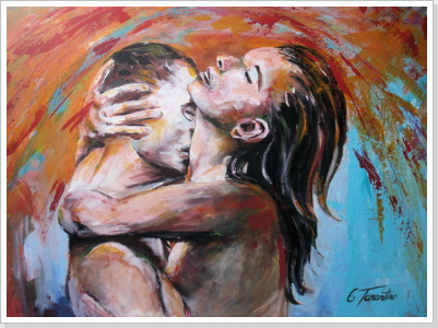 Passion - Acryl  50 x 70 cm